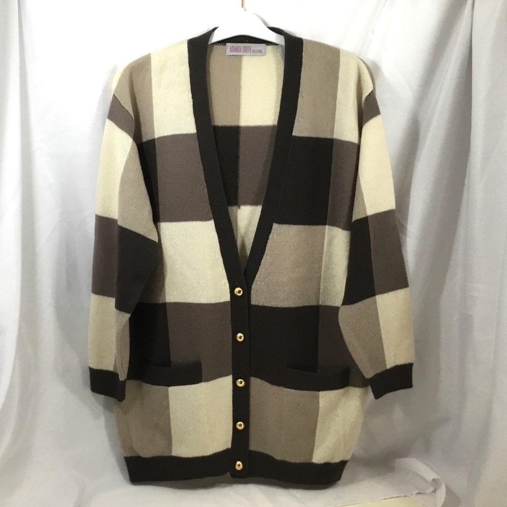 Amanda Smith Collections Lambswool LG Cardigan